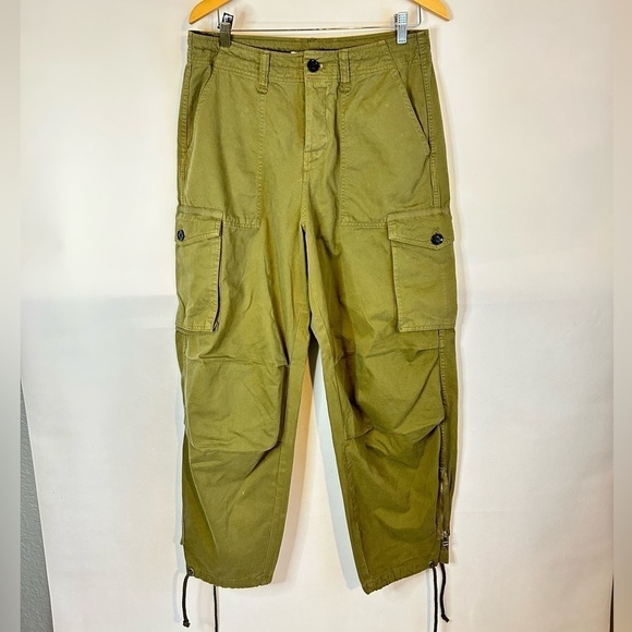 Zara Surplus Utility Cargo Pants SRPLS Women’s Size 31 Flight Pants Trousers - Picture 1 of 10